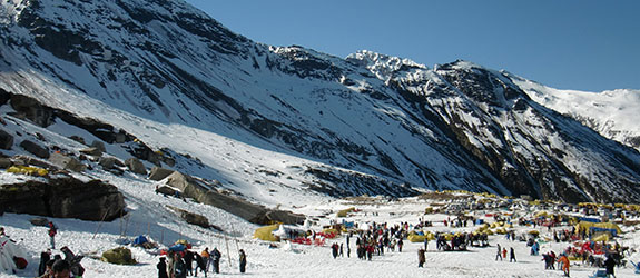 Rohtang Pass Snow