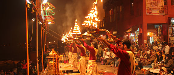 Ganga Aarti by Boat